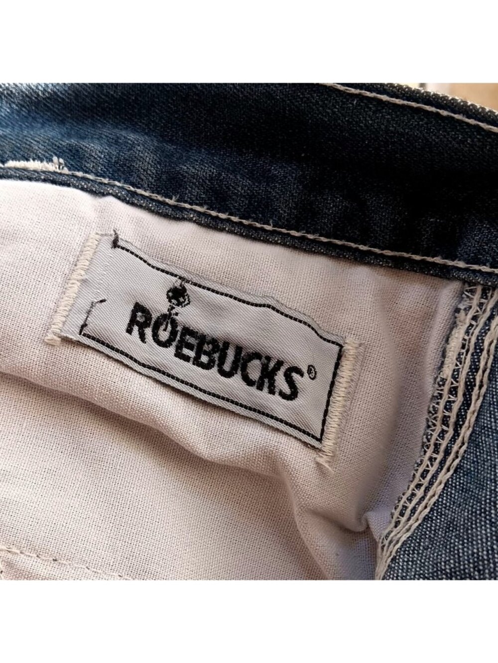 44x30 True Vintage Carpenter Jeans 1980's SEARS ROEBUCKS DENIM UTILITY USA